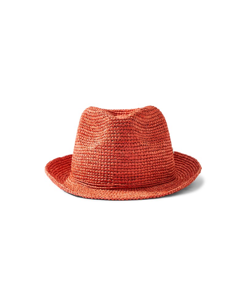 Tommy Bahama Gigi Crochet Raffia Hat