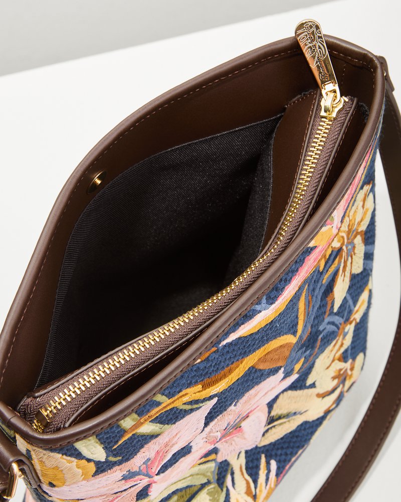 Tommy Bahama Embroidered Crossbody