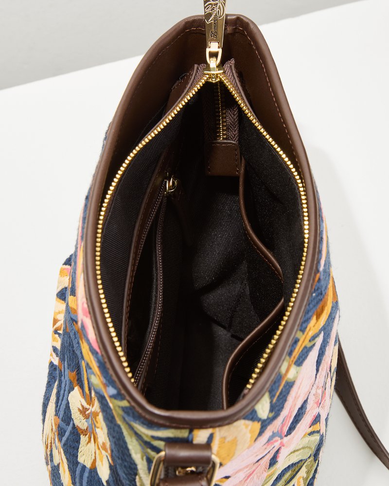 Tommy Bahama Embroidered Crossbody