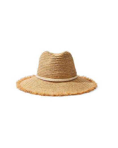 Tommy Bahama Brighton Fringe Brim Raffia Hat
