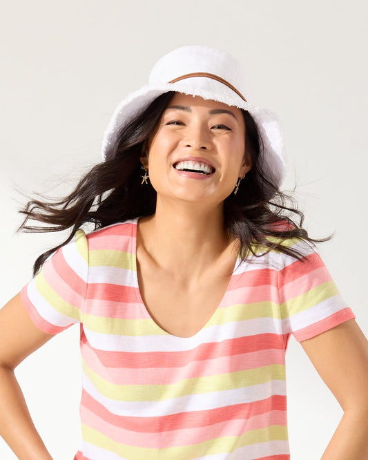 Tommy Bahama Fringed Bucket Hat