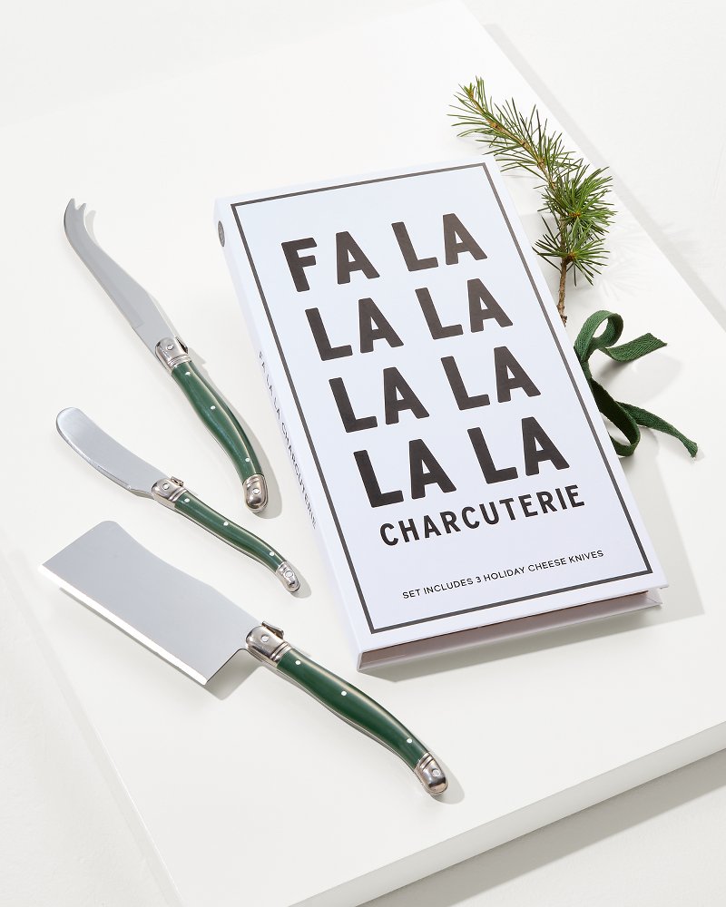 Tommy Bahama Fa-La-La Charcuterie Knives Set