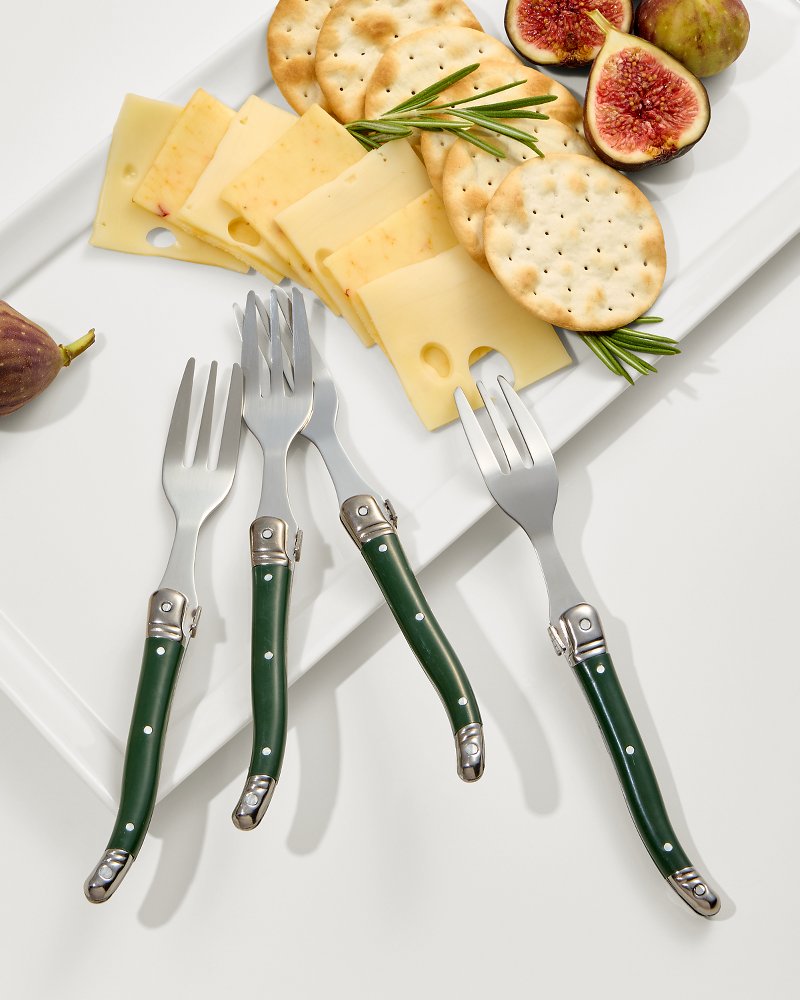 Tommy Bahama Eat, Drink & Be Merry Appetizer Fork Set