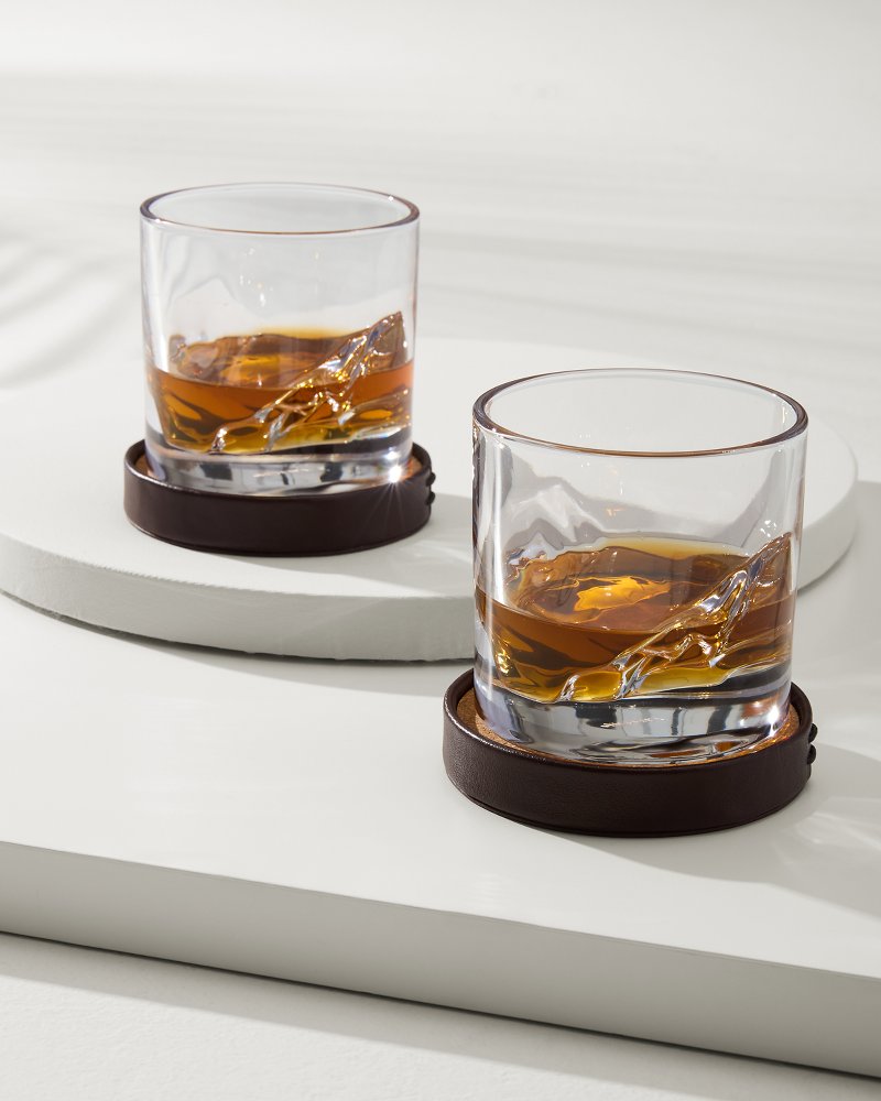 Tommy Bahama Grand Canyon Whiskey Glasses—Set of 2