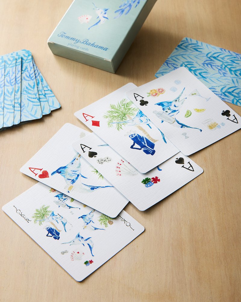 Tommy Bahama Marlin Playing Cards