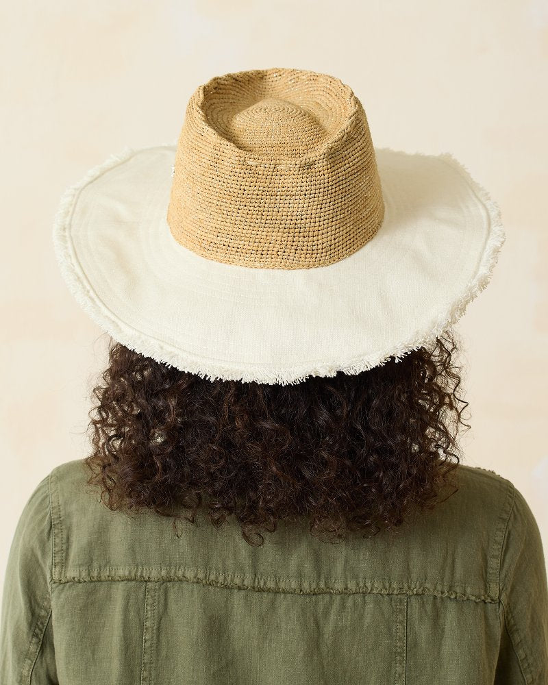 Tommy Bahama Melissa Lux Fringe Raffia Hat