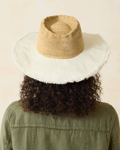 Tommy Bahama Melissa Lux Fringe Raffia Hat