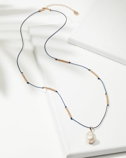 Tommy Bahama Indigo Bay Freshwater Pearl Pendant Necklace