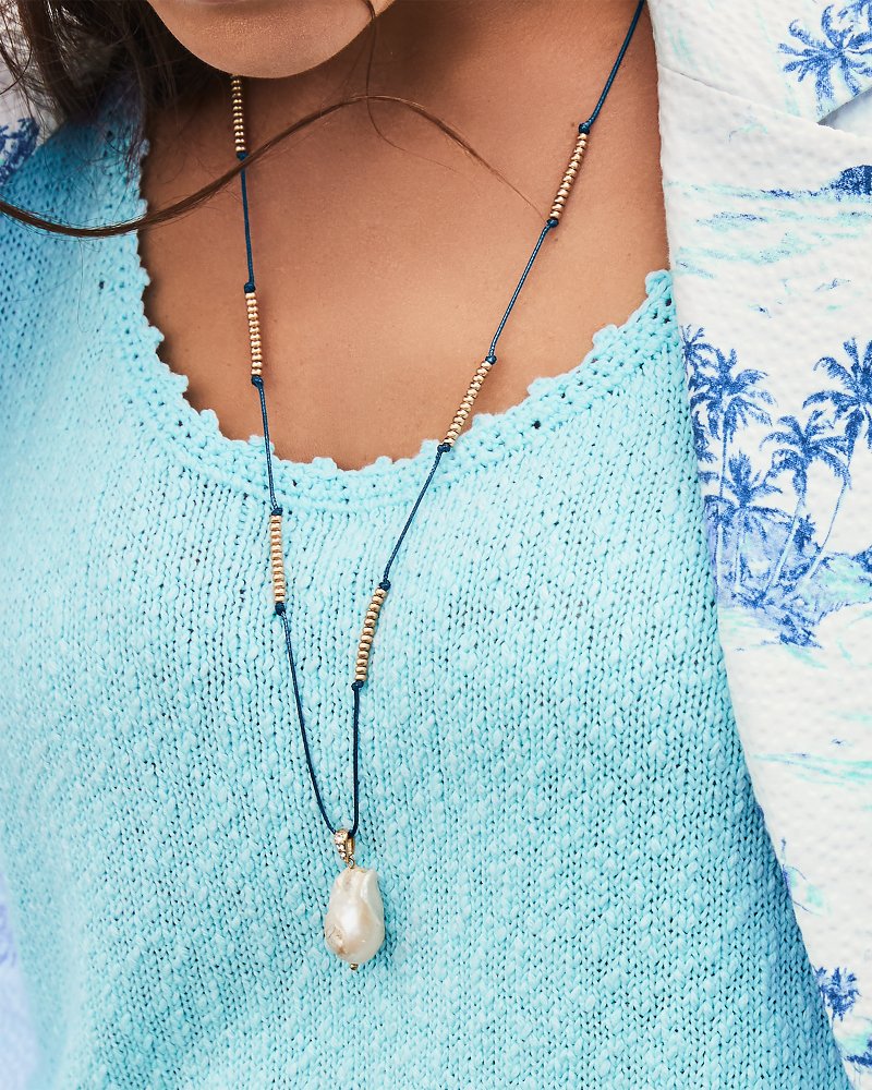 Tommy Bahama Indigo Bay Freshwater Pearl Pendant Necklace