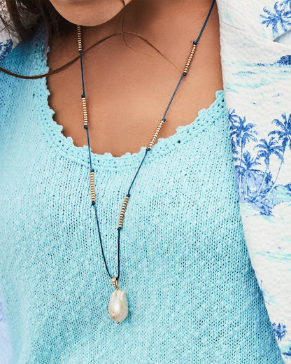 Tommy Bahama Indigo Bay Freshwater Pearl Pendant Necklace