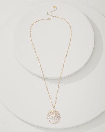 Tommy Bahama Moments in Paradise Mother of Pearl and Shell Pendant Necklace