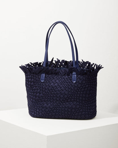 Tommy Bahama Vulcan Fringe Top Large Tote & Wristlet
