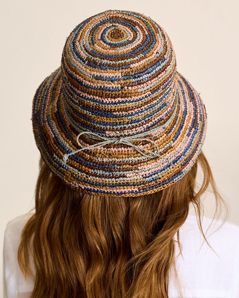 Tommy Bahama Iris Raffia Bucket Hat