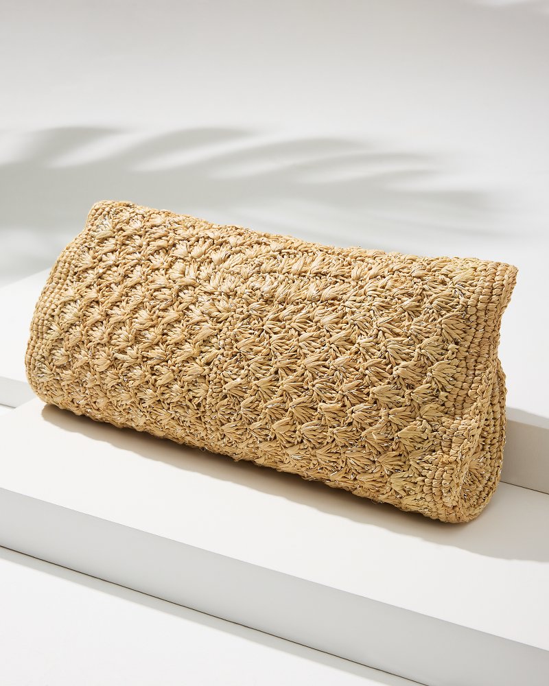 Tommy Bahama Rimini Raffia Clutch