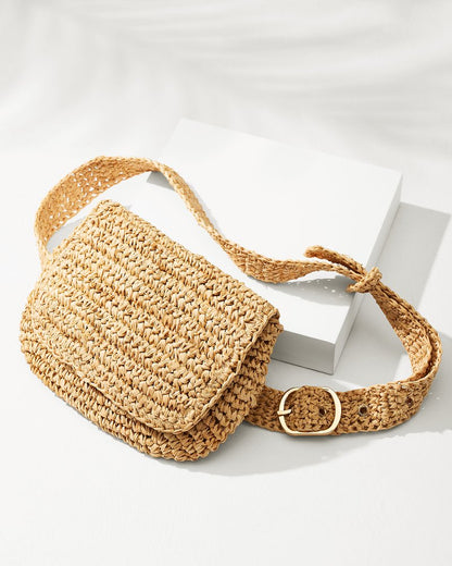 Tommy Bahama 5-in-1 Raffia Belt Bag