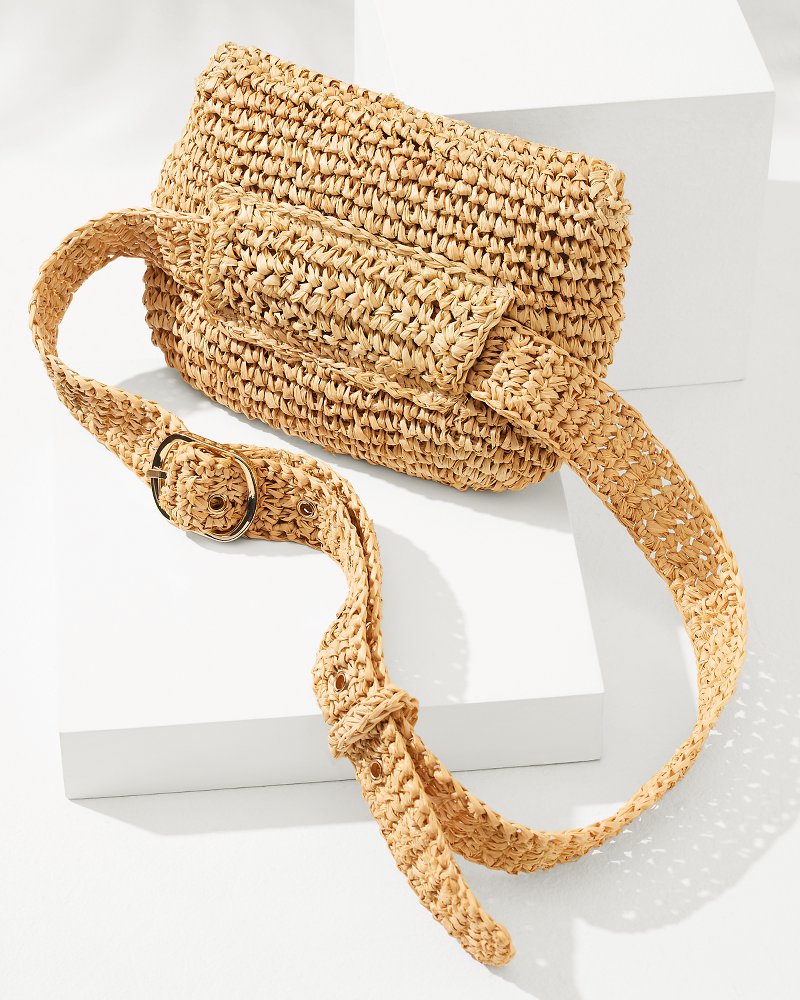 Tommy Bahama 5-in-1 Raffia Belt Bag