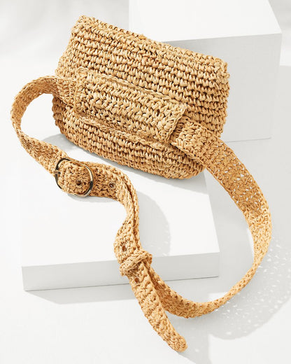 Tommy Bahama 5-in-1 Raffia Belt Bag