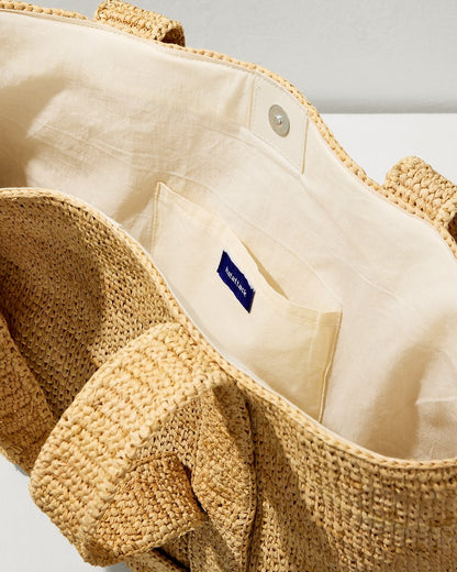 Tommy Bahama Raffia Traveler Tote