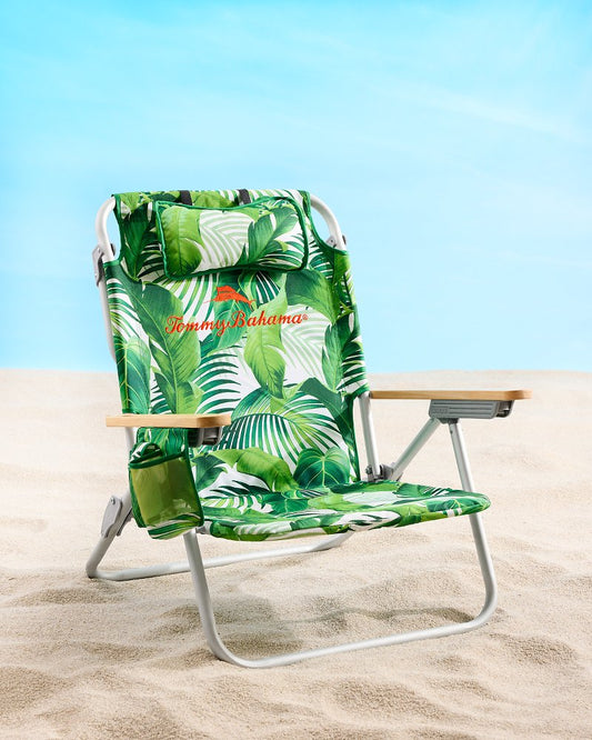 Tommy Bahama Tommy Bahama Tropical Fronds Deluxe Backpack Beach Chair