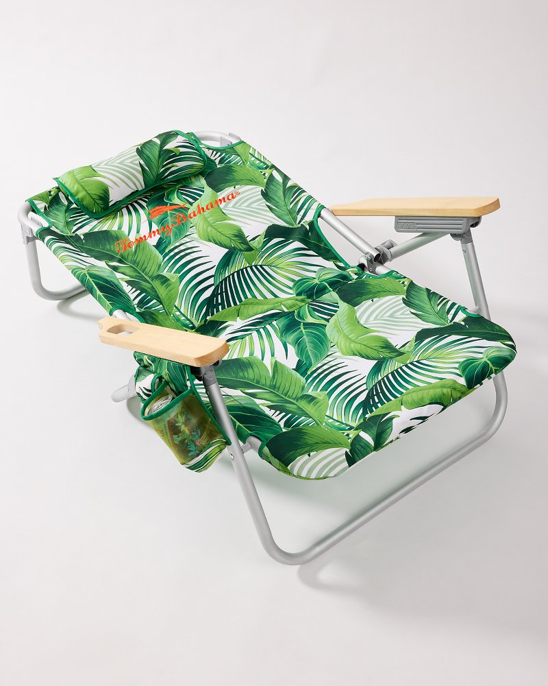 Tommy Bahama Tommy Bahama Tropical Fronds Deluxe Backpack Beach Chair