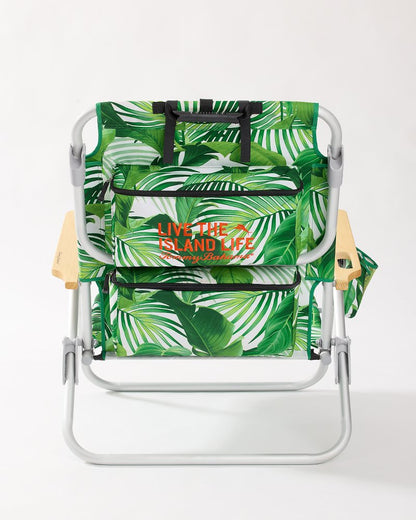 Tommy Bahama Tommy Bahama Tropical Fronds Deluxe Backpack Beach Chair