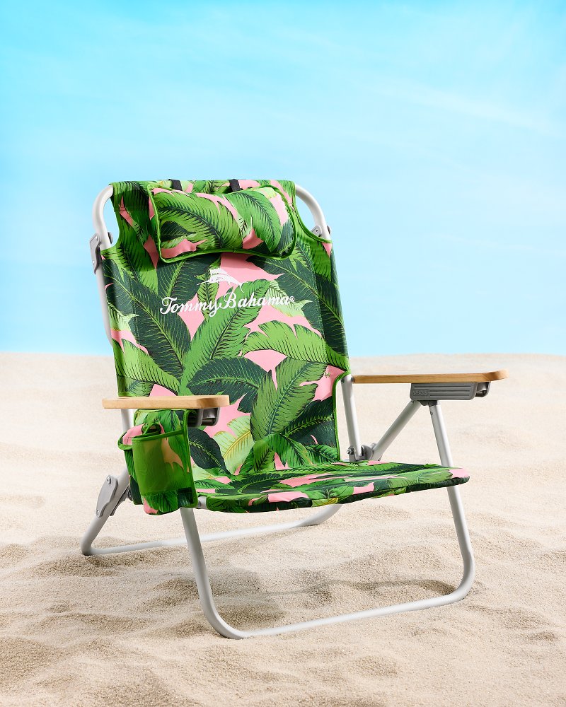 Tommy Bahama Tommy Bahama Swaying Fronds Deluxe Backpack Beach Chair