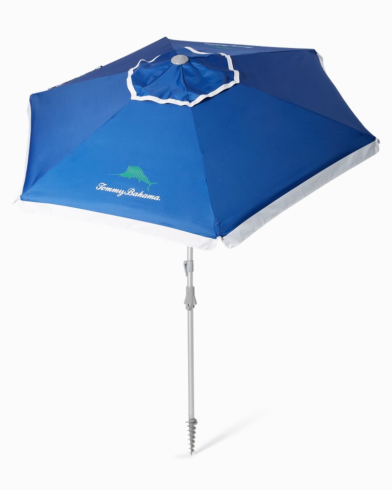 Tommy Bahama Tommy Bahama Wavy Marlin Beach Umbrella