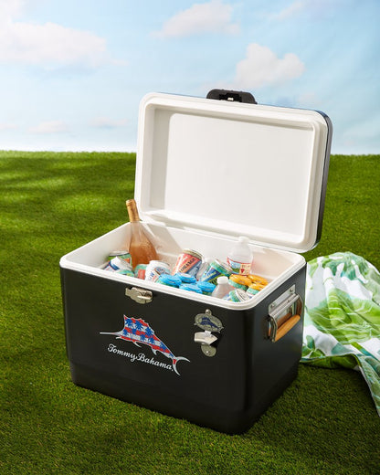 Tommy Bahama Palm Marlin Black 54-Quart Cooler