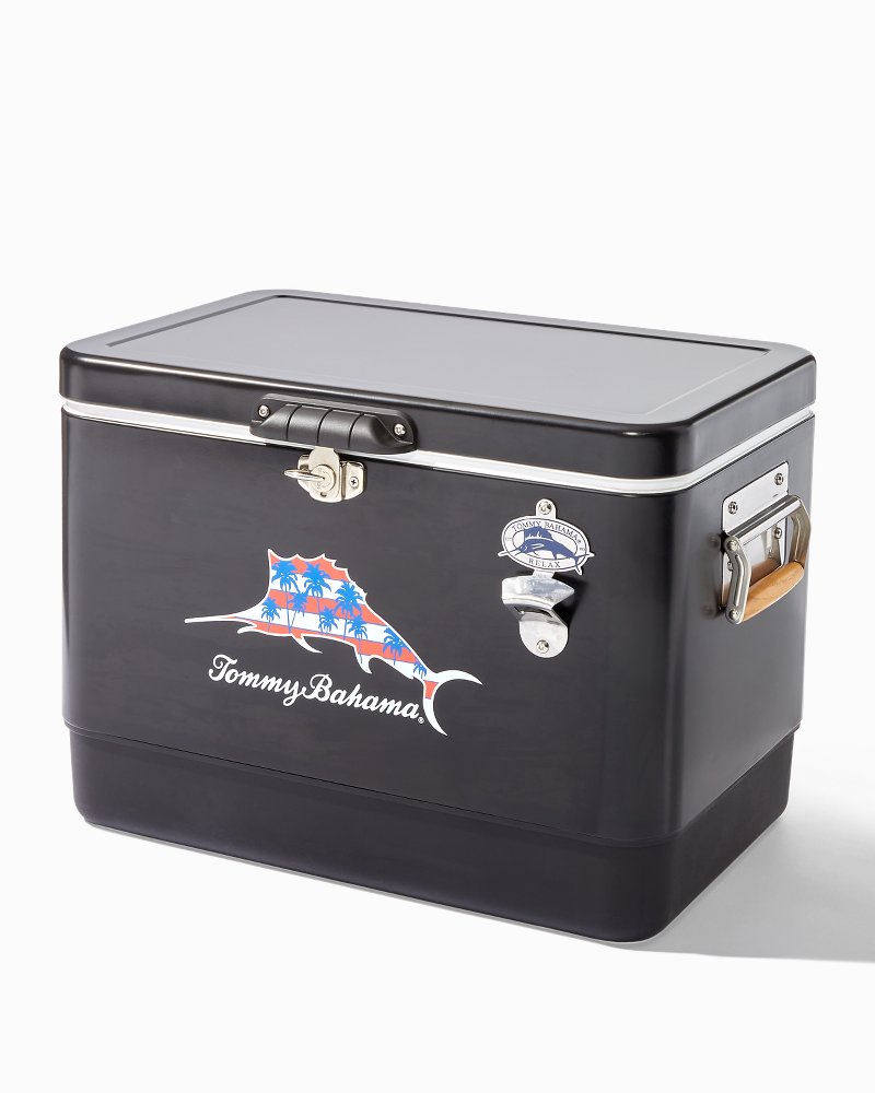 Tommy Bahama Palm Marlin Black 54-Quart Cooler