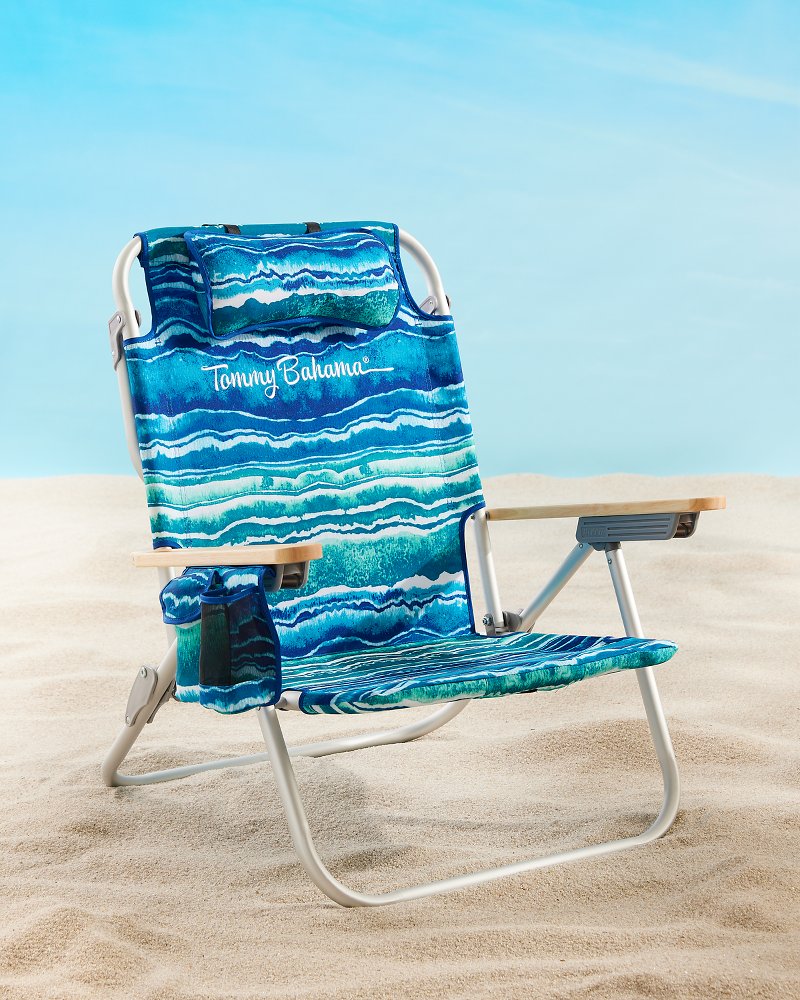Tommy Bahama Tommy Bahama Malachite Print Deluxe Backpack Beach Chair