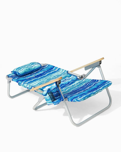 Tommy Bahama Tommy Bahama Malachite Print Deluxe Backpack Beach Chair
