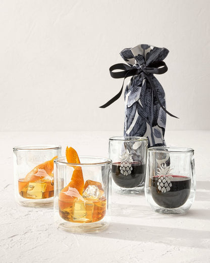 Tommy Bahama Upcycled Wine Bottle Gift Bag