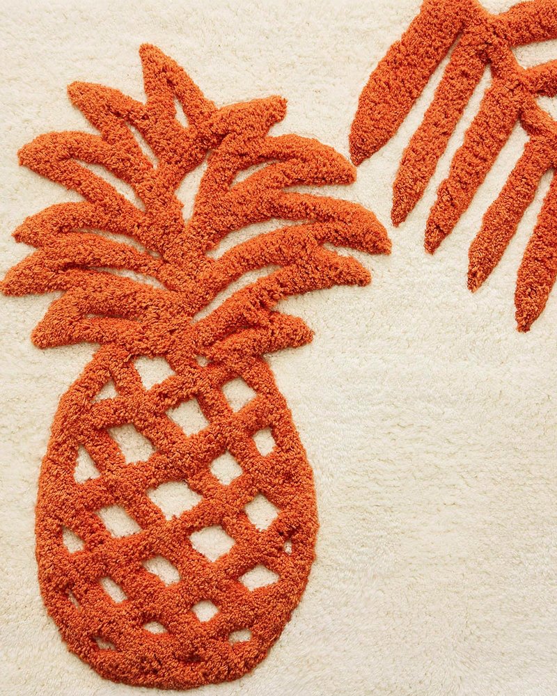 Tommy Bahama Batik Pineapple Bath Rug