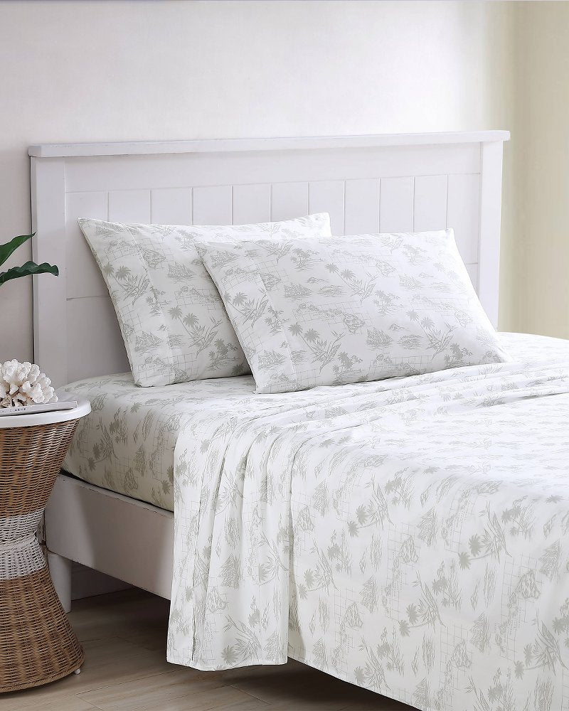 Tommy Bahama Vintage Map Sheet Set, King