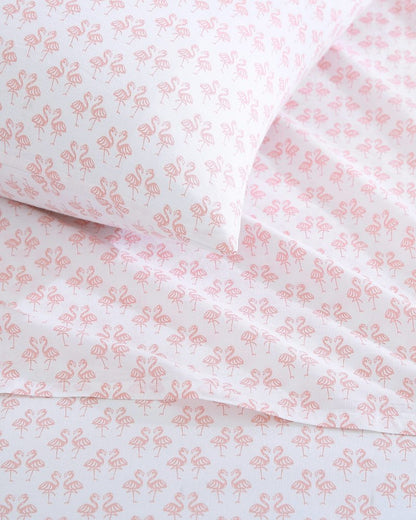 Tommy Bahama Flamingle 4-Piece King Sheet Set