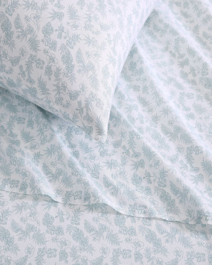 Tommy Bahama Hibiscus Bloom 4-Piece Queen Sheet Set