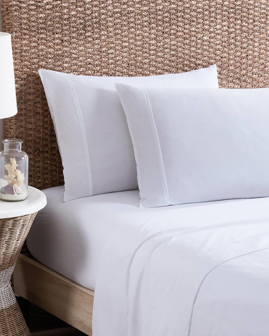 Tommy Bahama Solid 4-Piece King Sheet Set