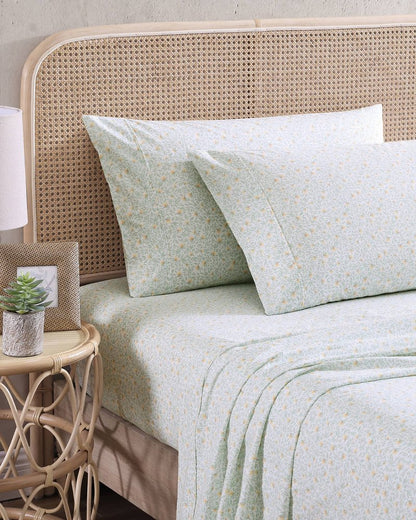 Tommy Bahama Crane Flower 4-Piece Queen Sheet Set