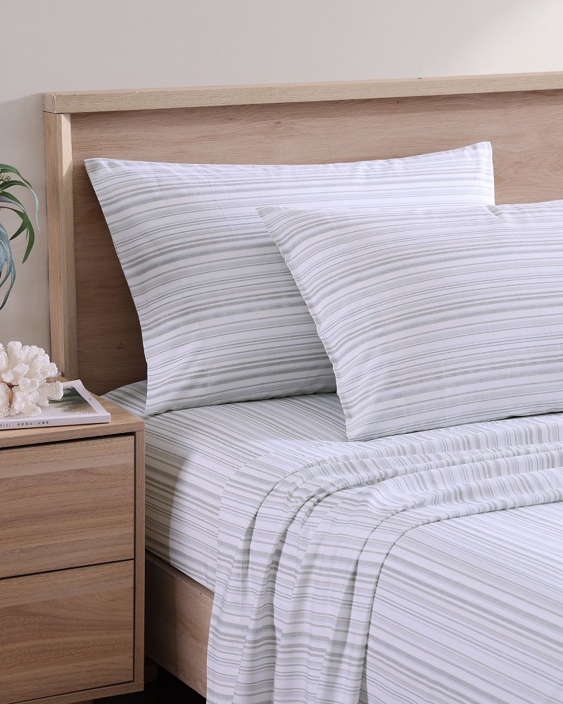 Tommy Bahama Kahanu Stripe 4-Piece King Sheet Set