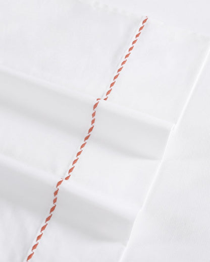 Tommy Bahama Solid 4-Piece King Sheet Set - Orange