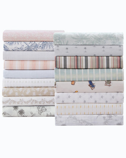 Tommy Bahama Lovely Palms 4-Piece Queen Sheet Set