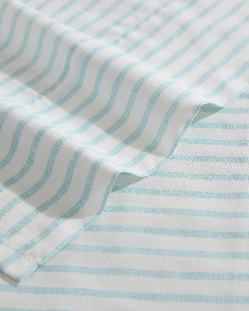 Tommy Bahama Cool Beach Stripe 4-Piece Queen Sheet Set