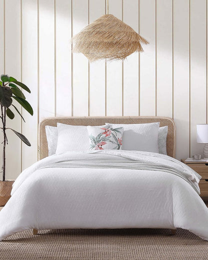 Tommy Bahama Wicker Woven 3-Piece King Comforter Set