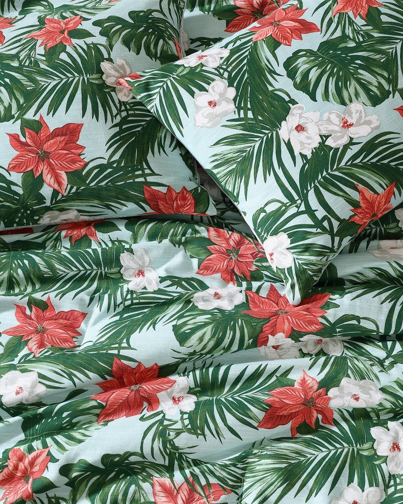 Tommy Bahama Festive Palms Reversible King 3-Piece Comforter Set