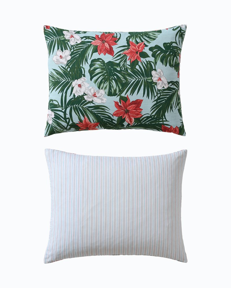 Tommy Bahama Festive Palms Reversible King 3-Piece Comforter Set
