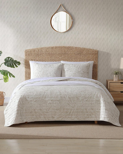 Tommy Bahama Ocean Deep Reversible 2-Piece Twin Quilt Set