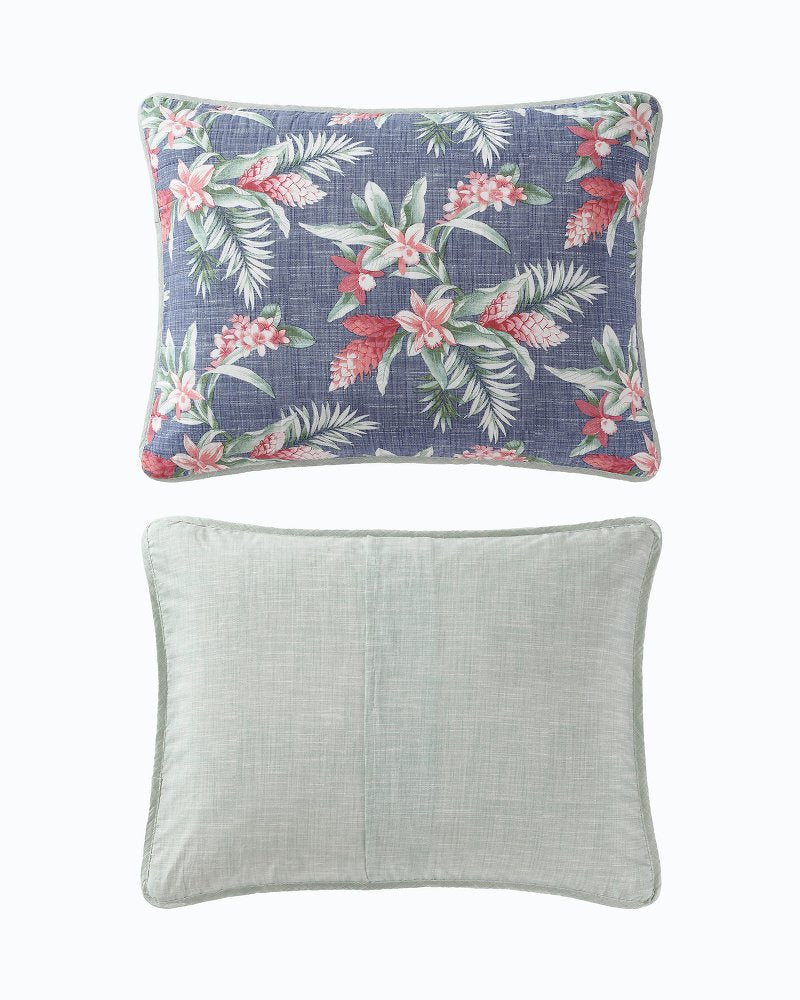 Tommy Bahama Floral Enchantment Reversible 3-Piece King Quilt Set