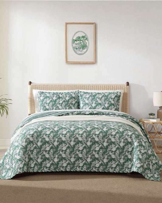 Tommy Bahama Pineapple Venture 2-Piece Twin Quilt Set
