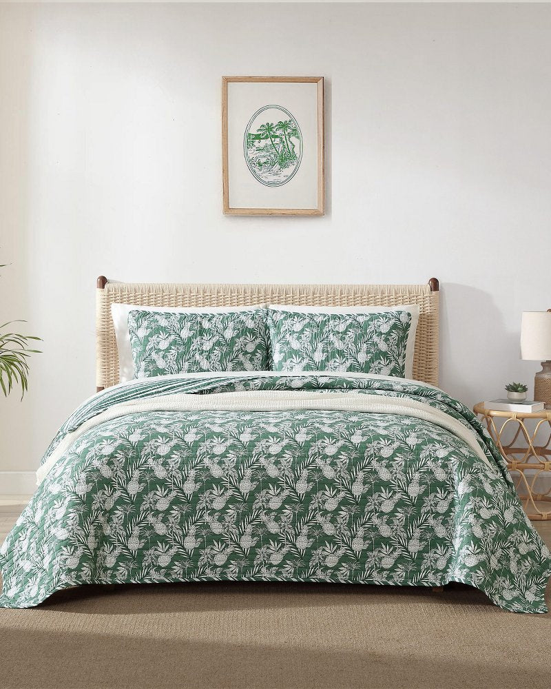 Tommy Bahama Pineapple Venture 3-Piece Full/Queen Quilt Set
