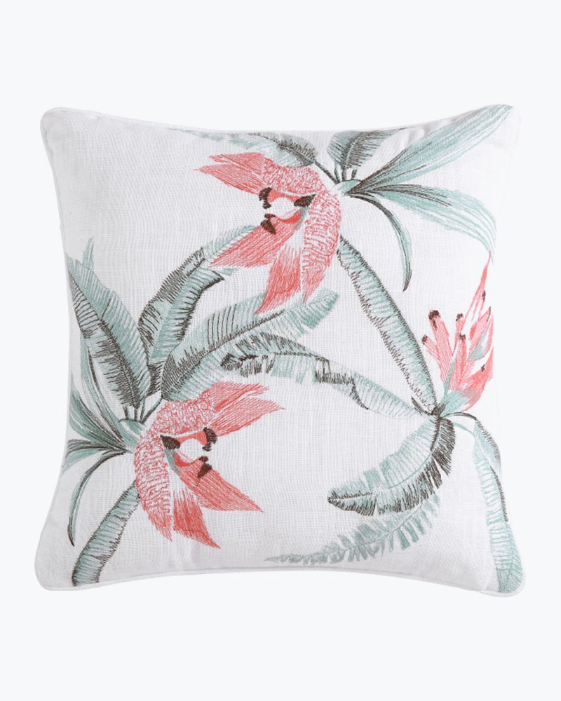 Tommy Bahama Acapulco Palms Embroidered Pillow